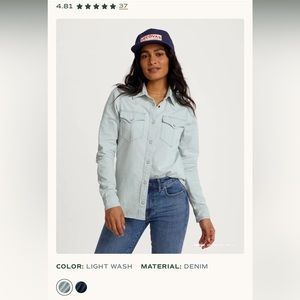 Women’s Tecovas Denim Pearl Snap